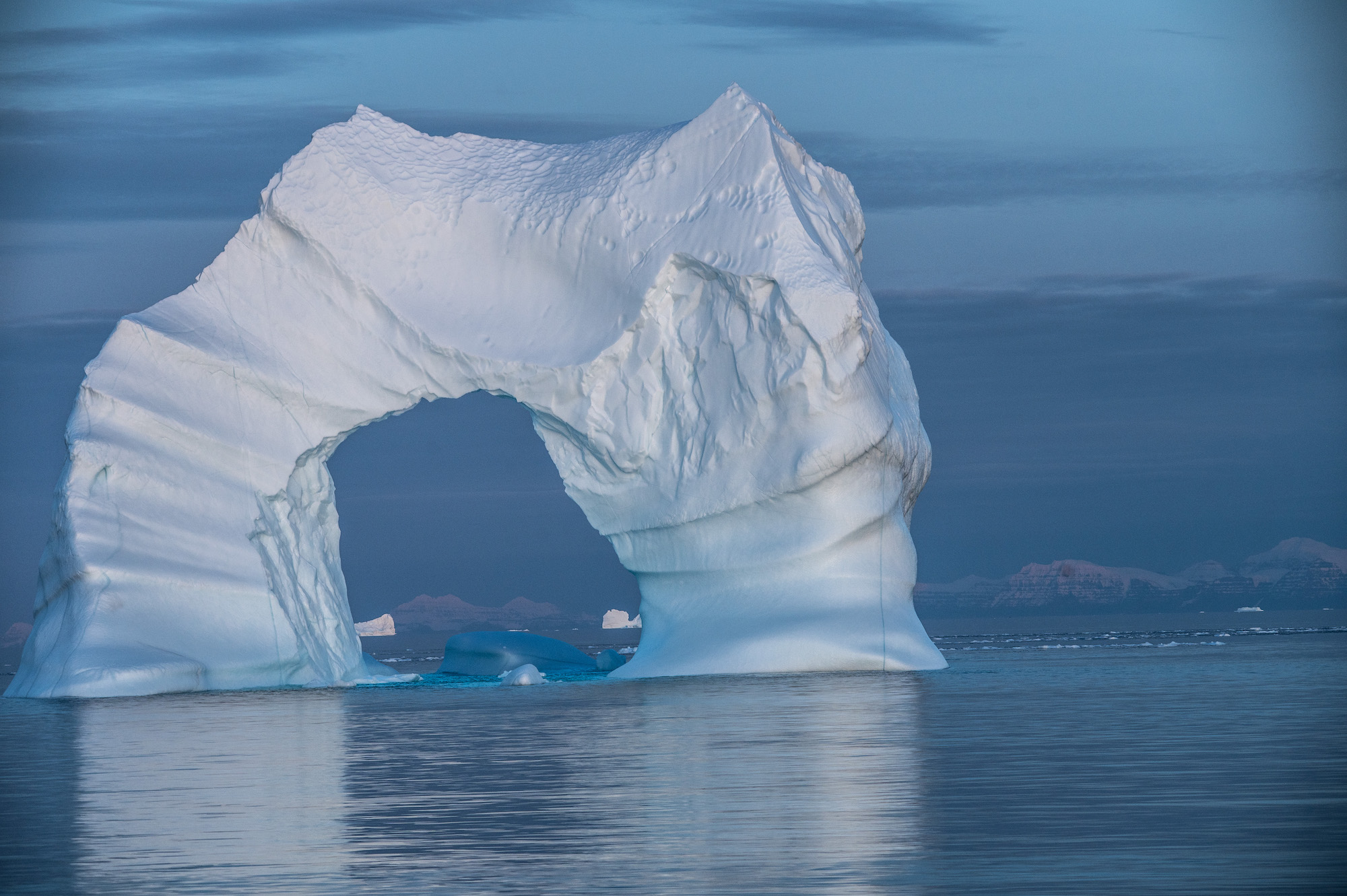 North East Greenland National Park Iceberg Arch