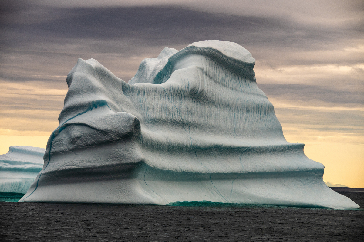 Icebergs Near Scoresbysund. 967