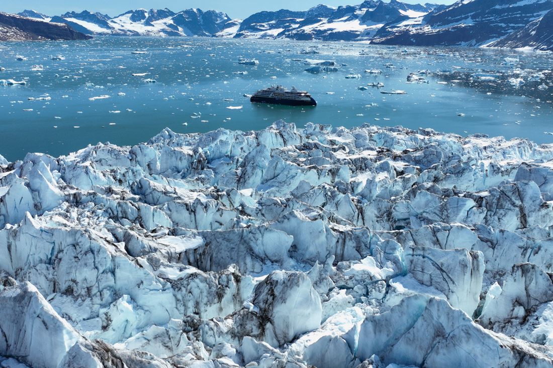 Greenland iceberg scenery