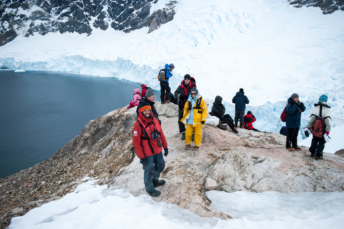 Hiking Antarctica February By Morten Skovgaard