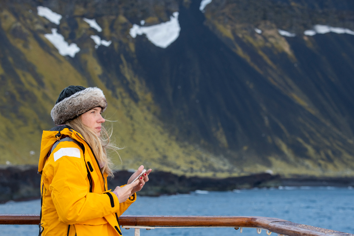 Jan Mayen Quark Expeditions Cindy Miller Hopkins