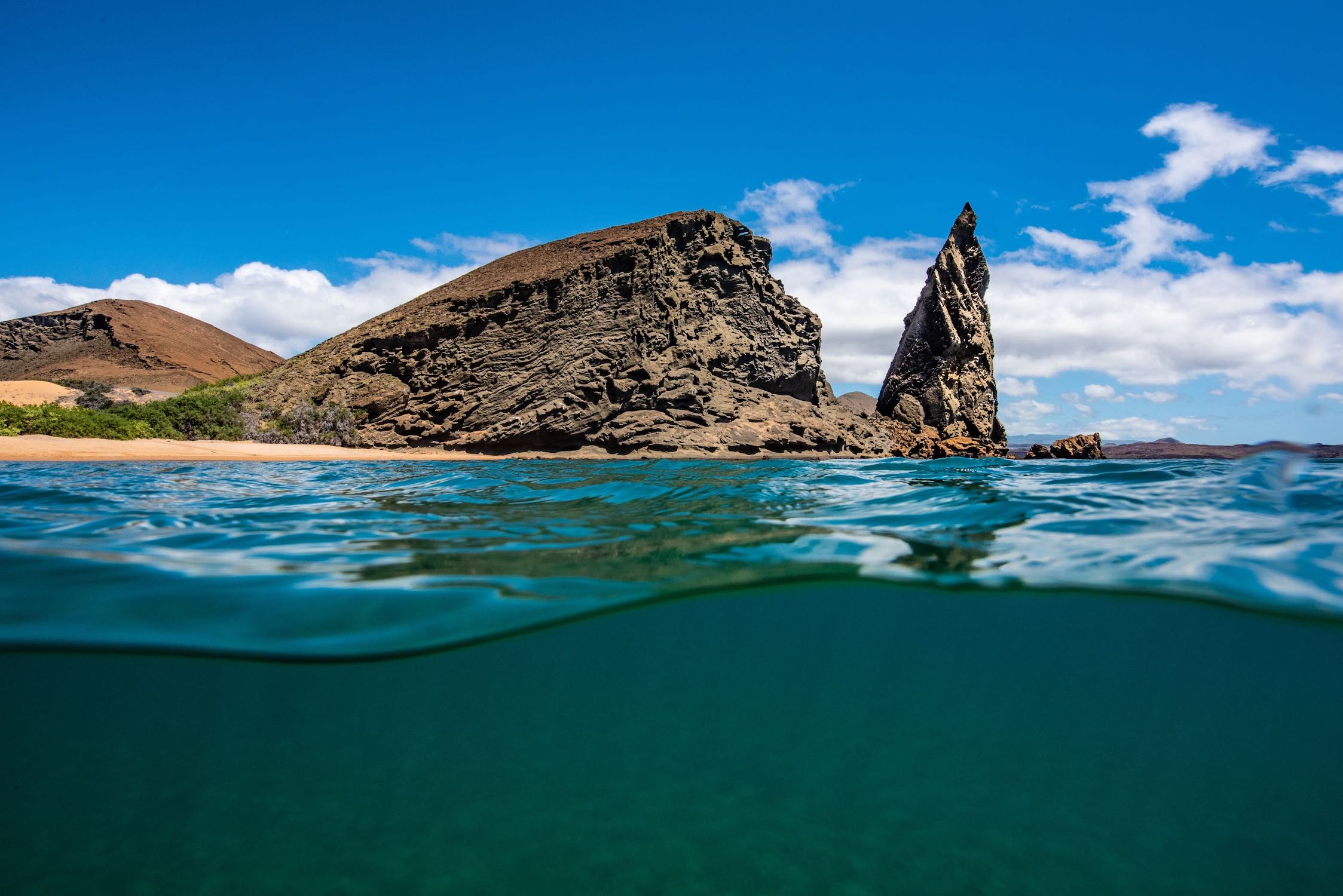 Bartolome Galapagos Experience Landscape Sea
