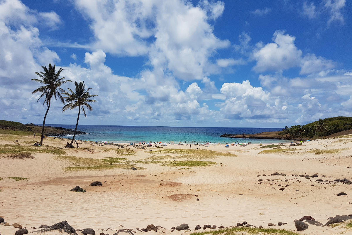 Anakena Beach Easter Island