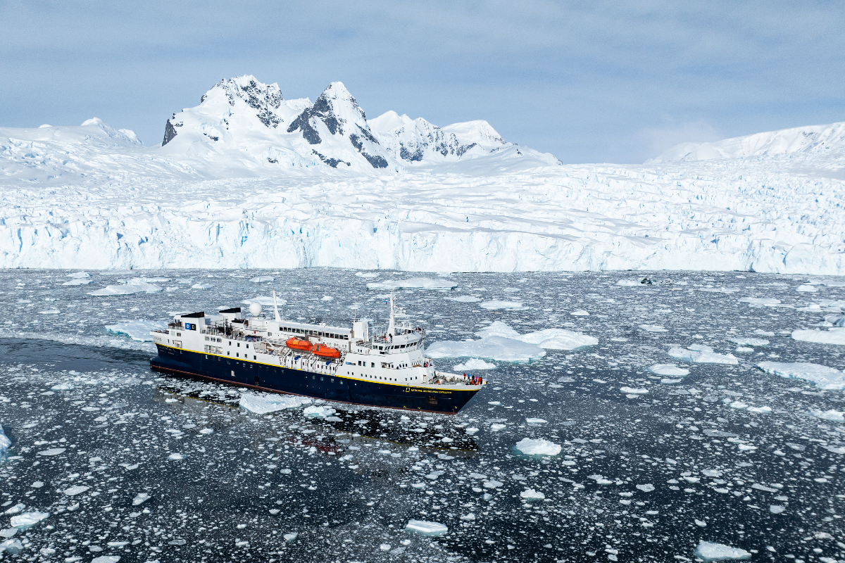 LEX Ship NG Explorer Exterior Antarctic Cruise