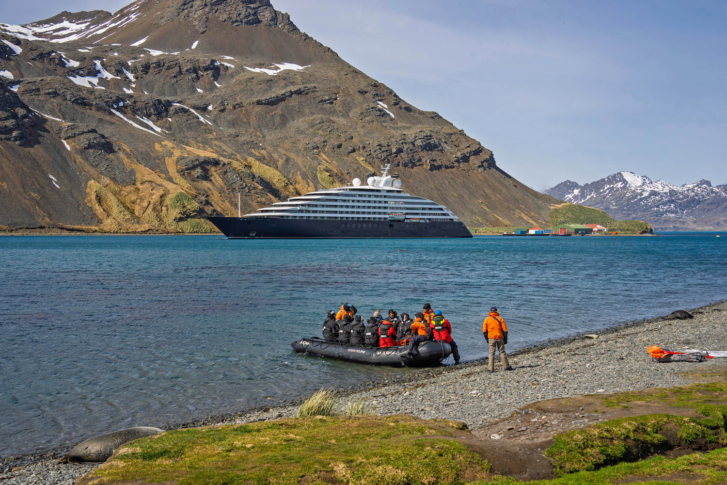 GRYTVIKEN South Georgia Nacho Gutierrez Scenic Eclipse