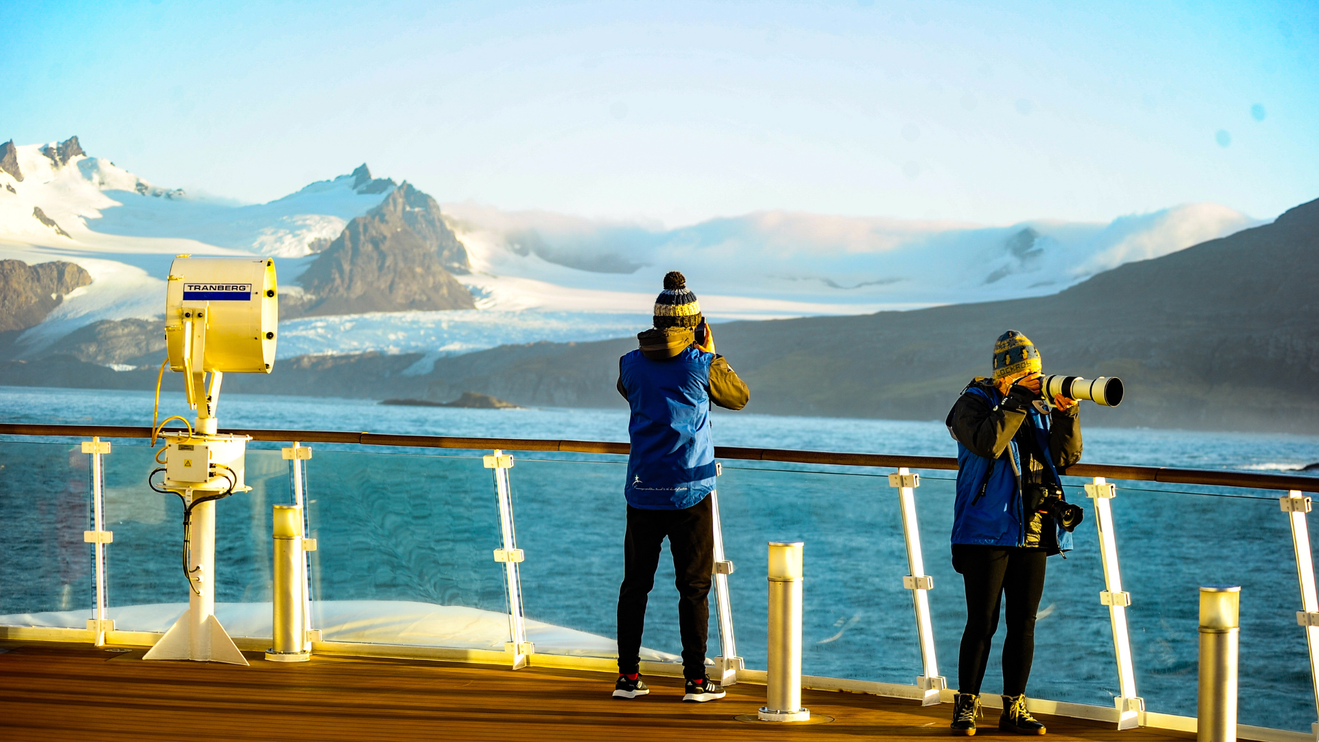 Greg Mortimer Ship And Zodiacs Antarctica 2265