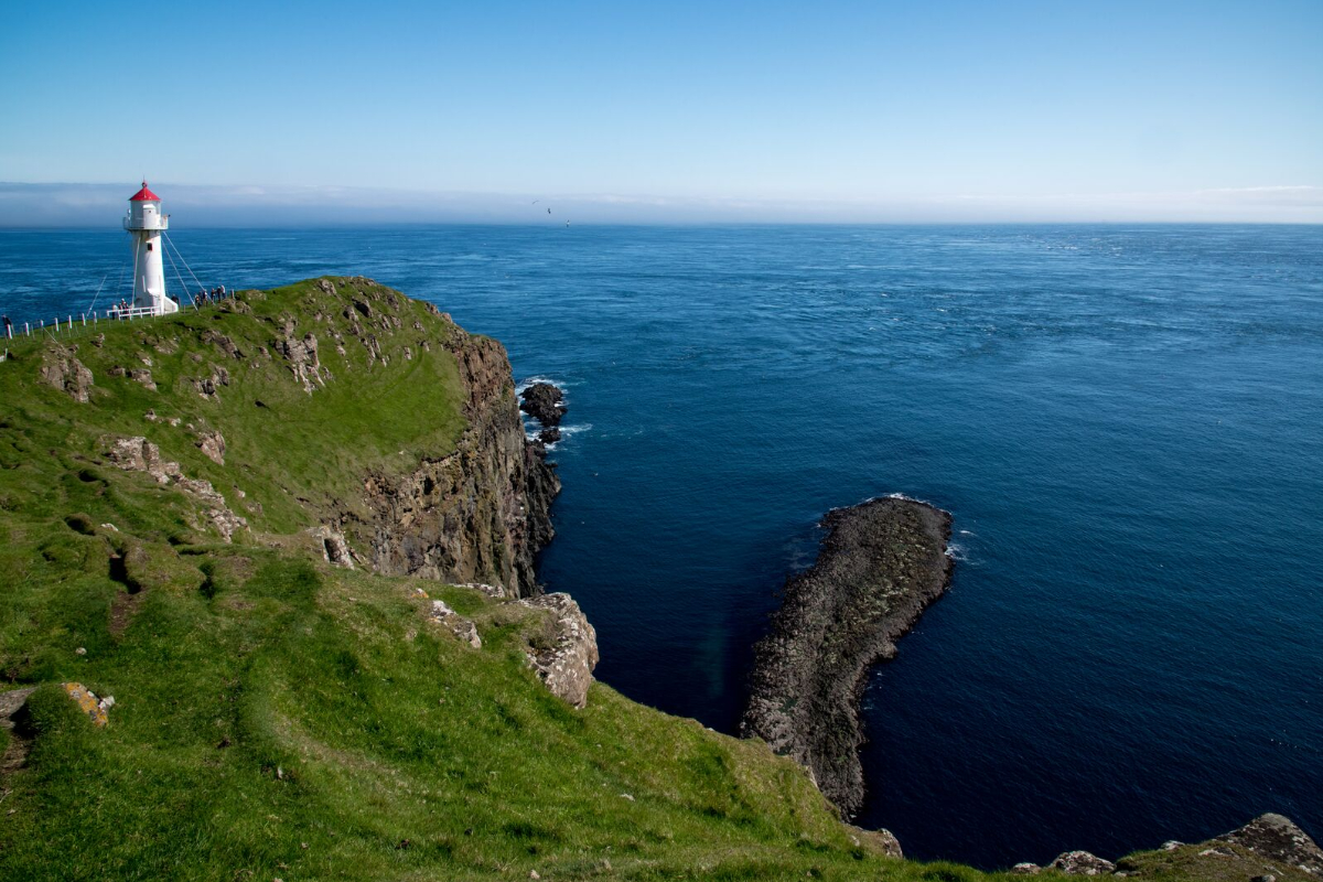 FAROE ISLAND AKRABERG AND LIGHTHOUSE PONANT