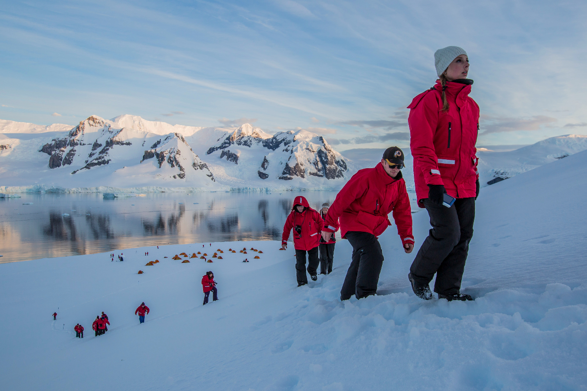 Antarctica Ronge Island Camping Travellers Hiking G Adventures 4642