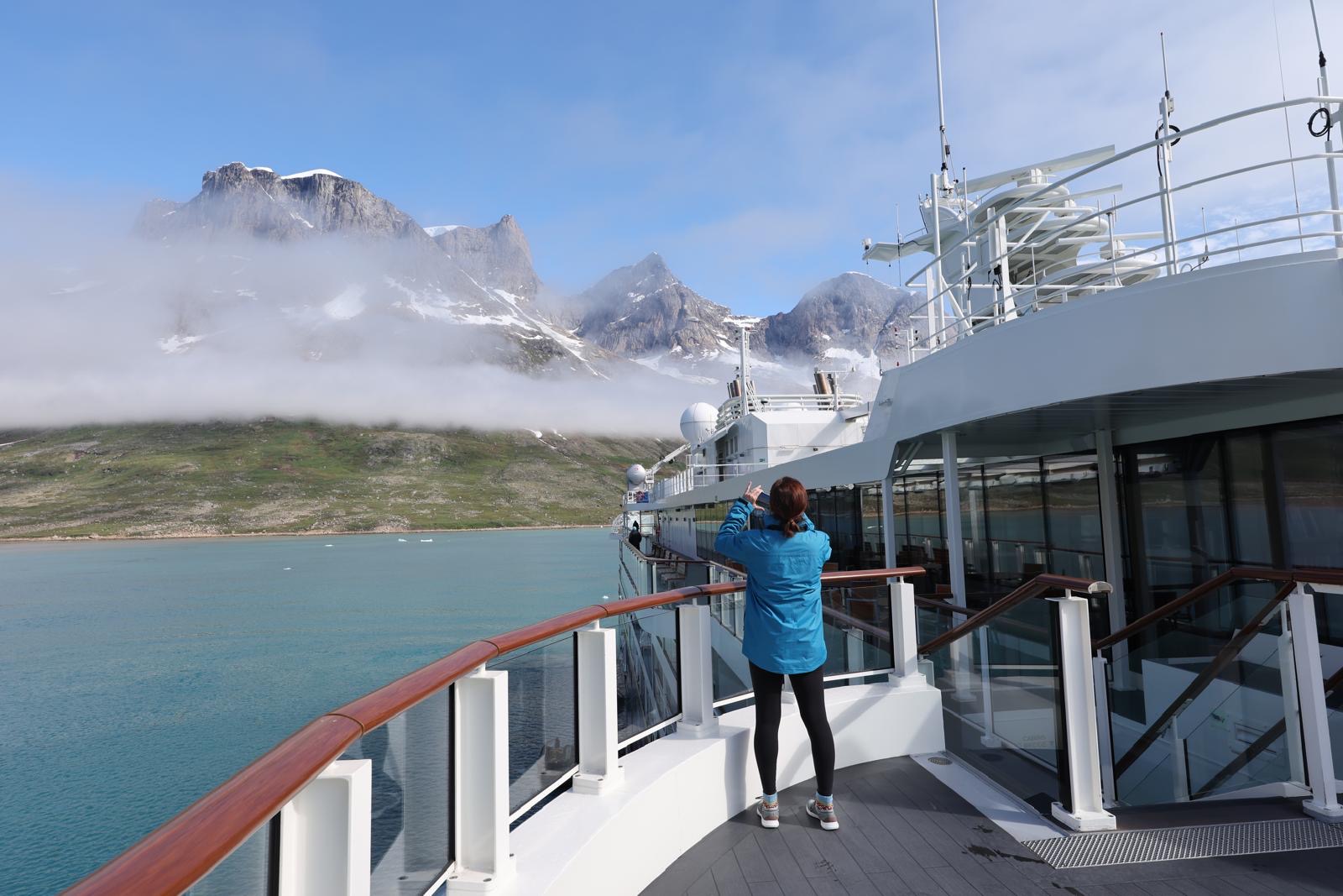 Greenland midsummer landscape
