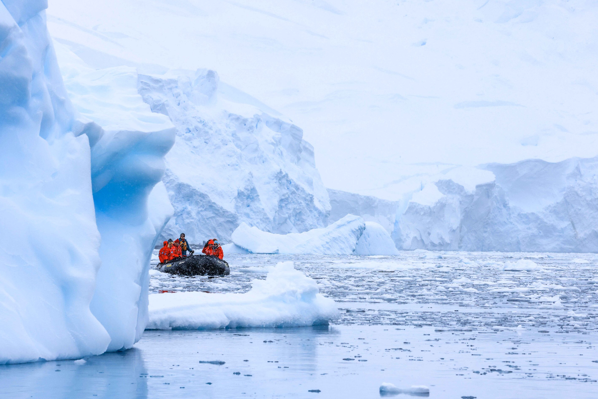 Poseidon Expeditions Antarctica Zodiac PIET VAN DEN BEMD