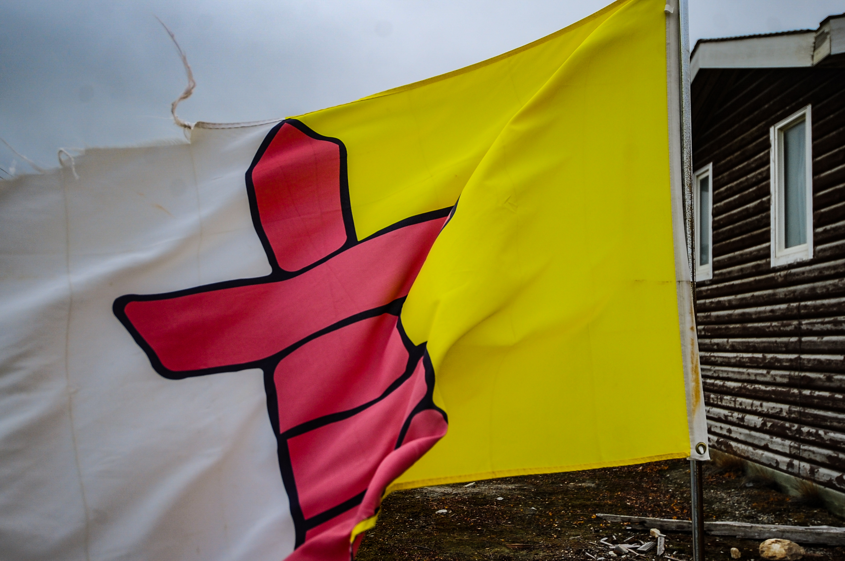 Inuit Nation Flag