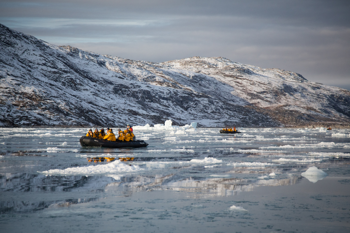 Zodiac Cruise Eqip Sermia West Greenland Acaciajohnson Quark