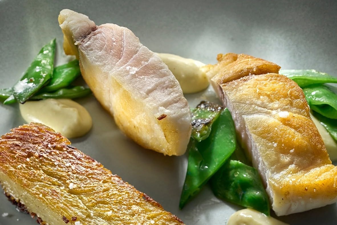 Contemporary dining aboard Paspaley Pearl