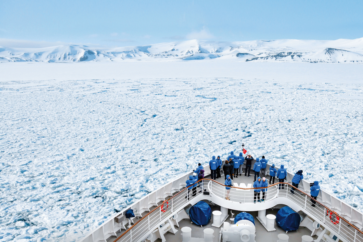 Ship In Antarctica Hapag Lloyd