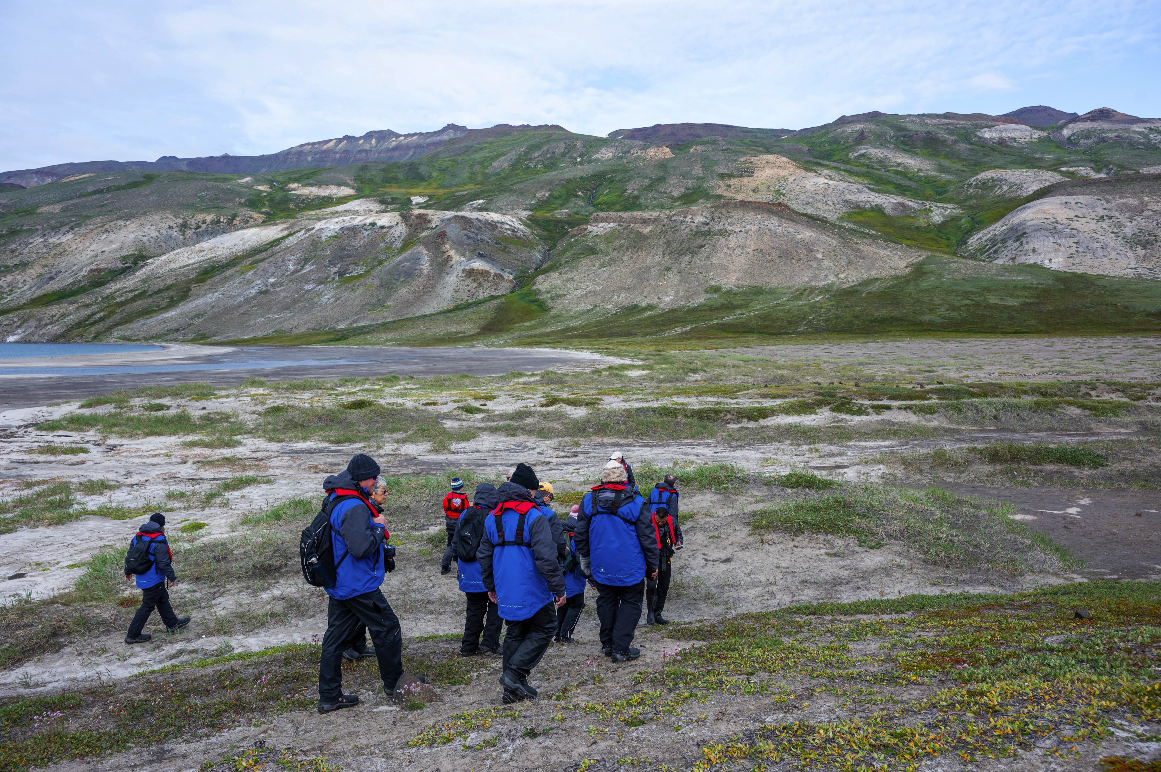 AE Expeditions Hiking at Disko Island, Greenland, Renato Graniere