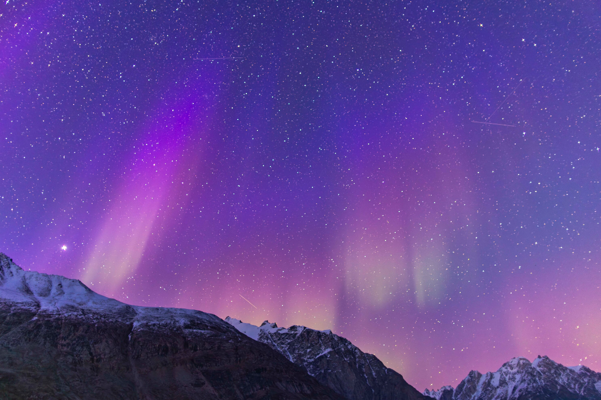Northern Lights (Aurora Borealis) Alpefjord Greenland (1)