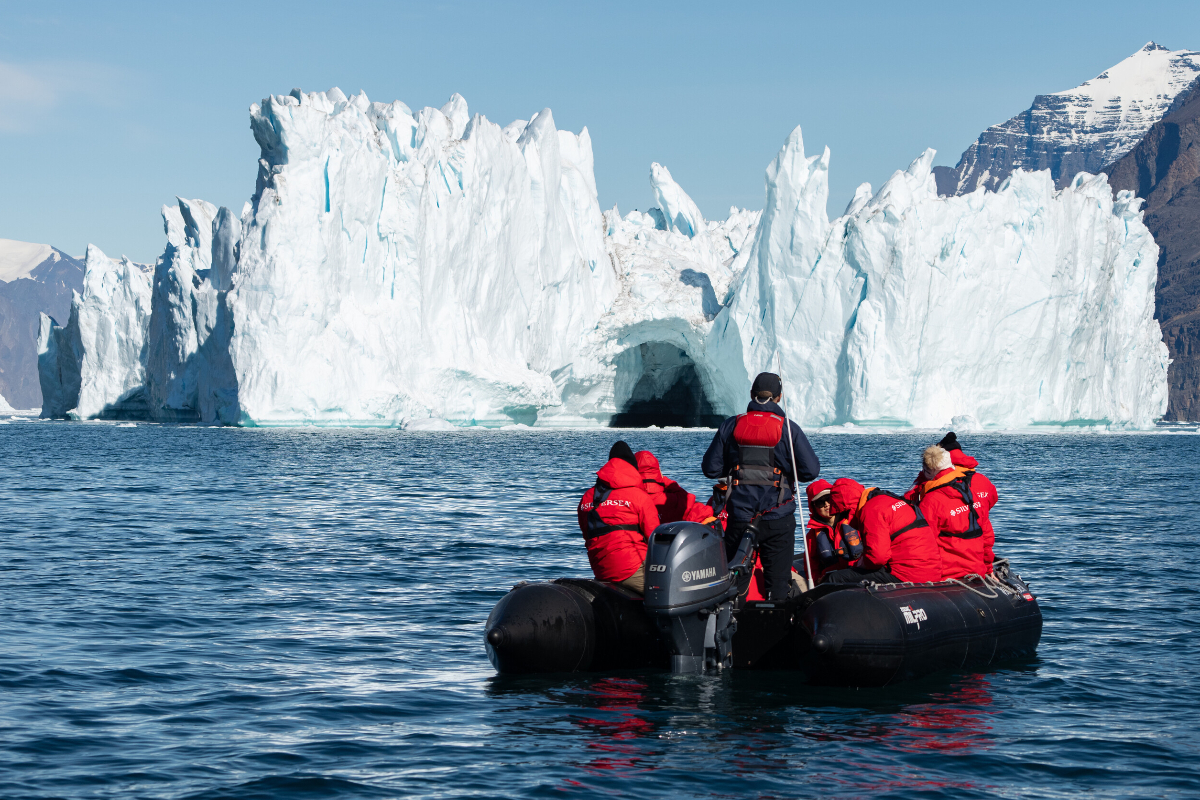 Zodiac Uummannaq Fjord Silversea