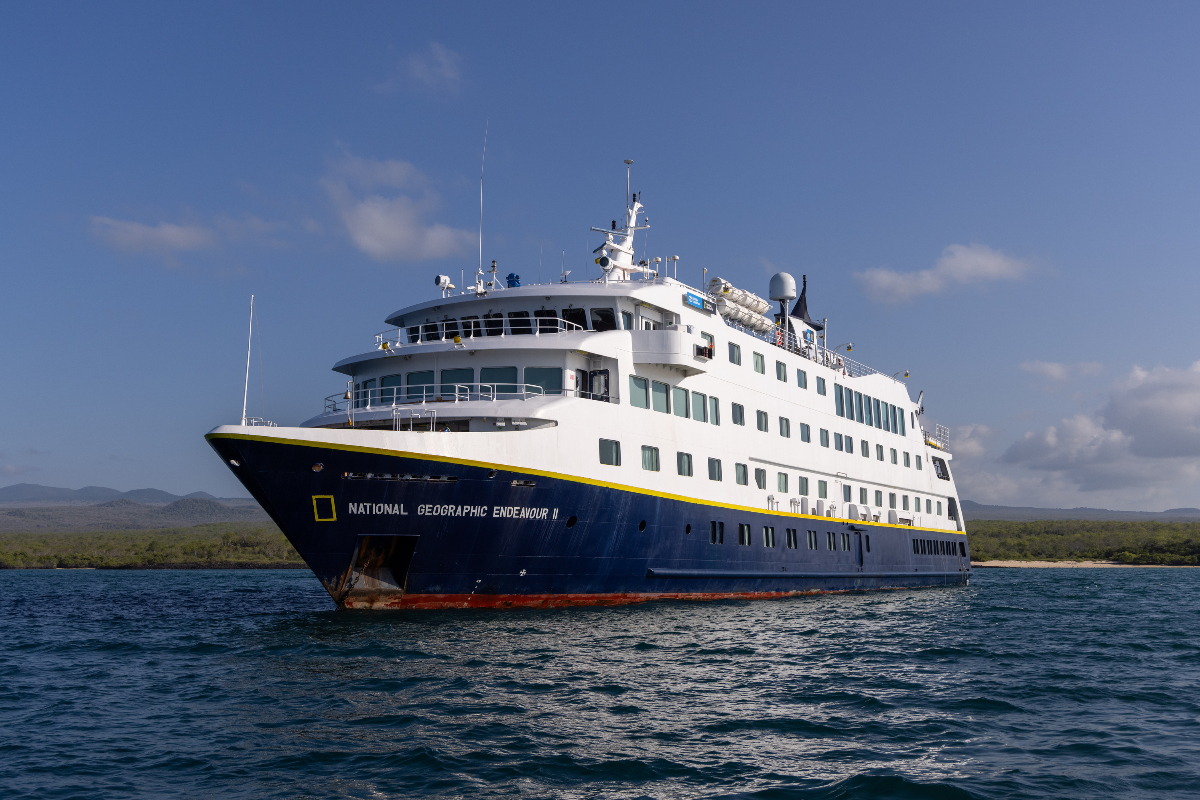 LEX Ship NG Endeavour II Exterior Galapagos Islands 5093