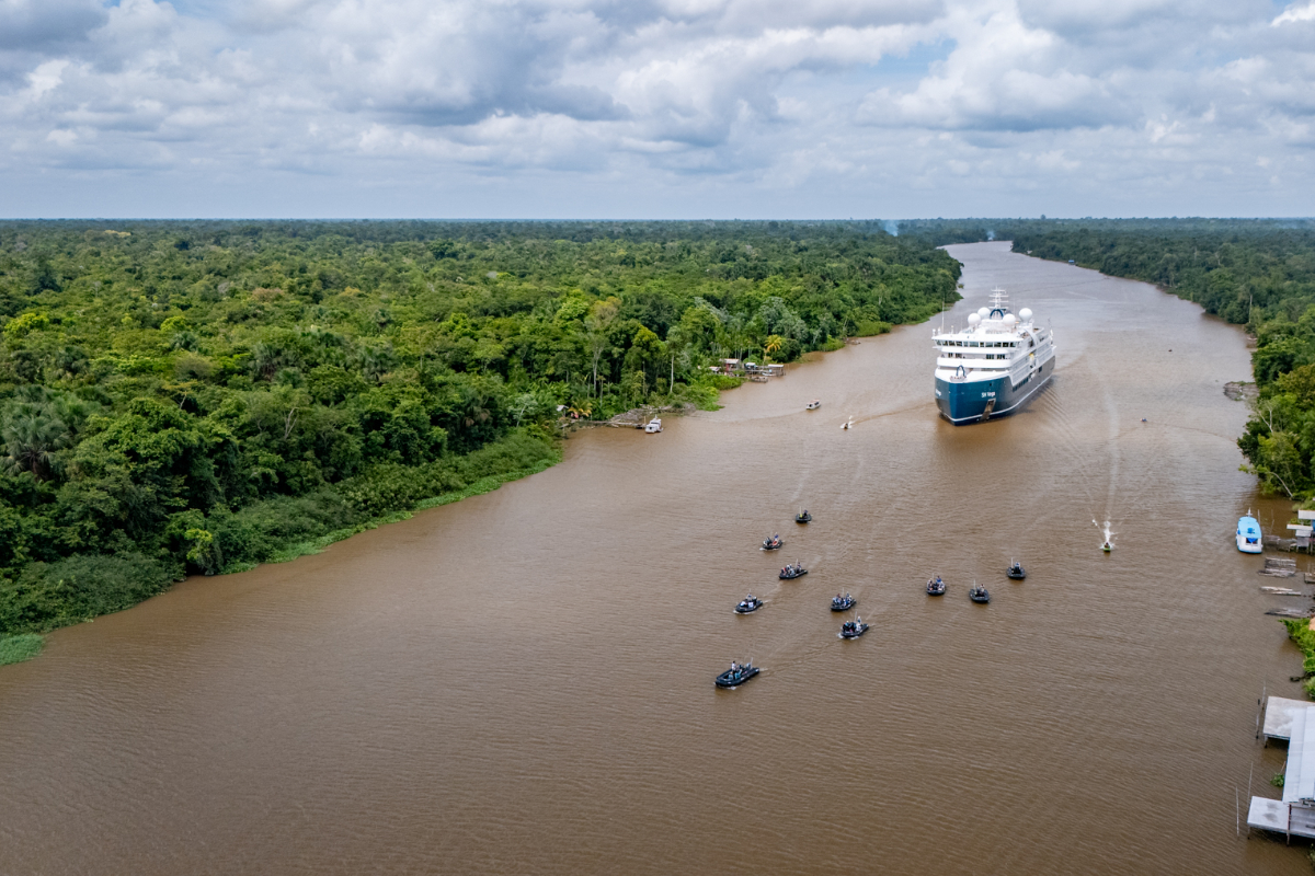 Swan Hellenic Vega Breves Narrows Amazon Brazil Benn Berkeley