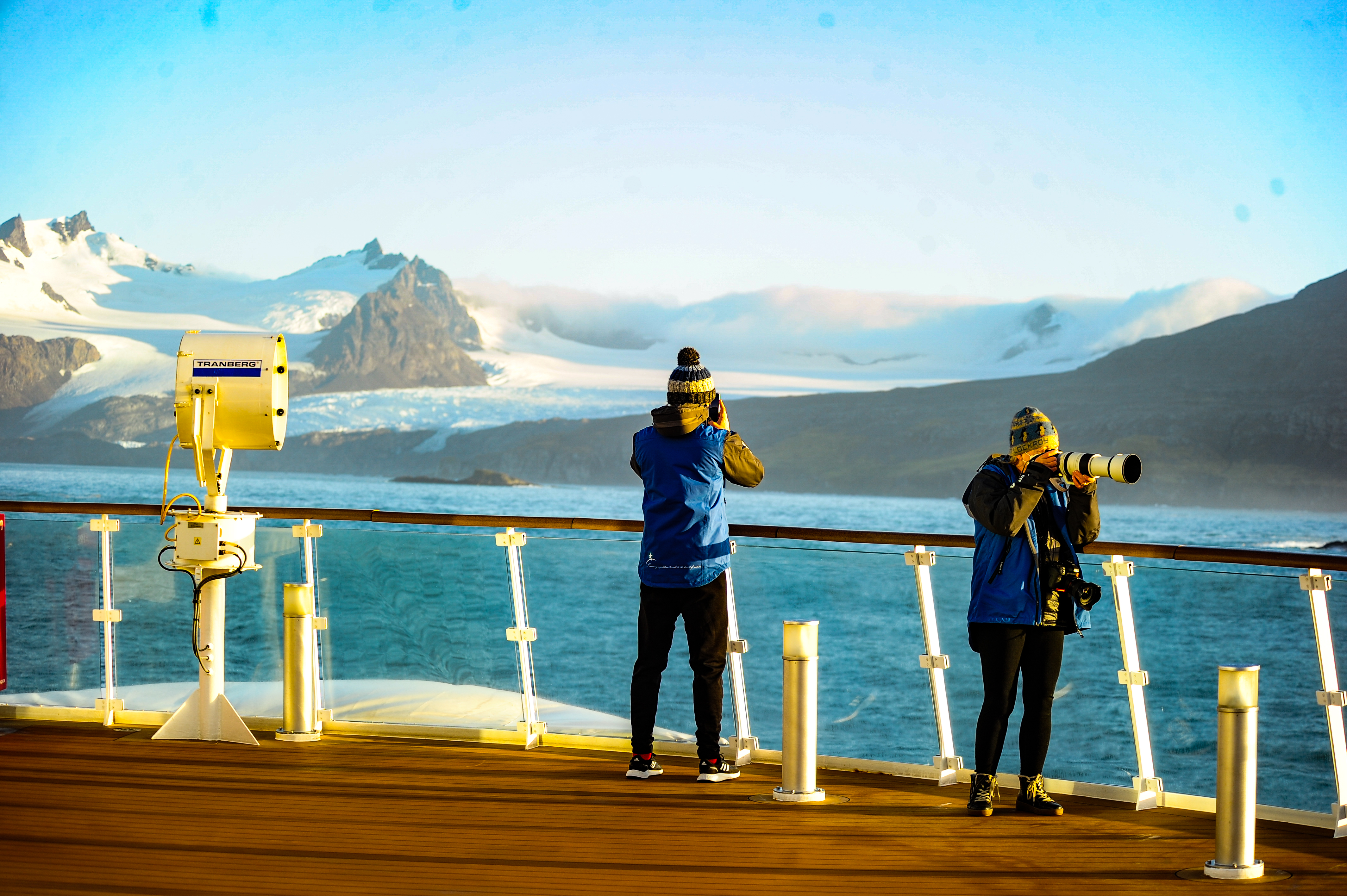 South Georgia King Hakkon Bay On Deck
