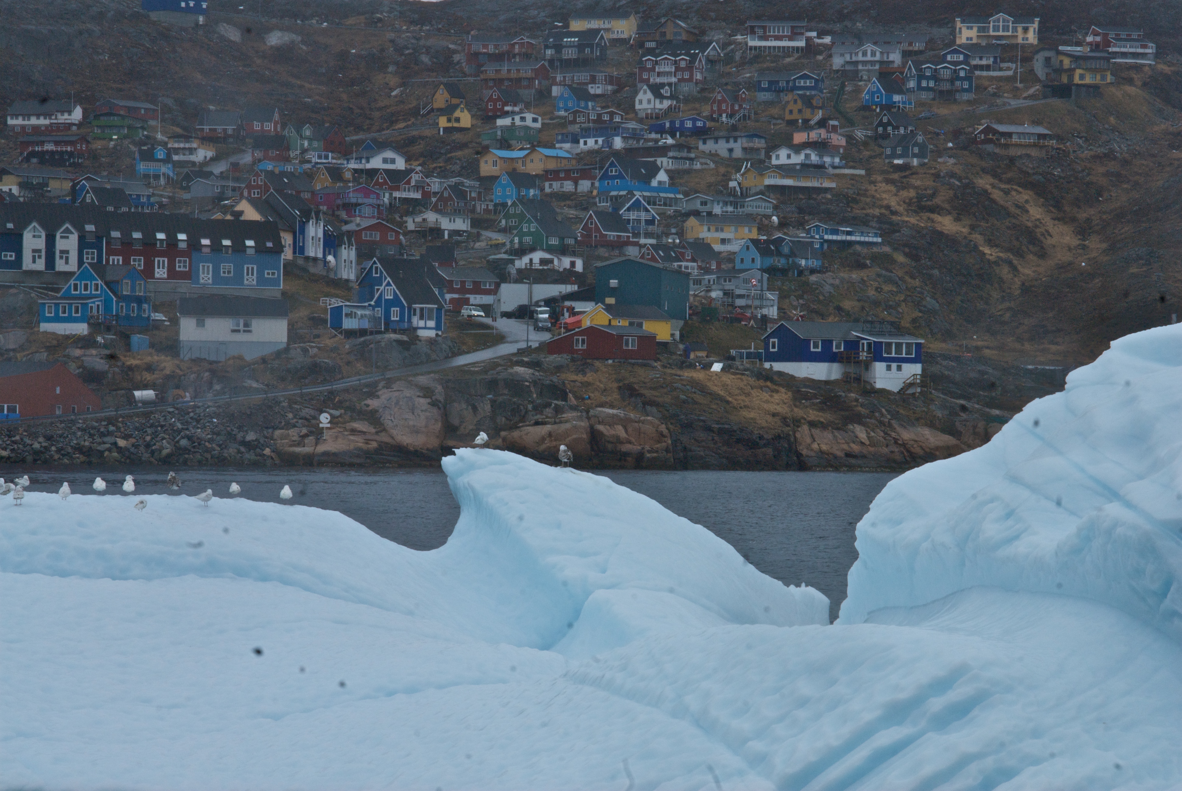 Greenland 2011 Qaqortoq From Sea