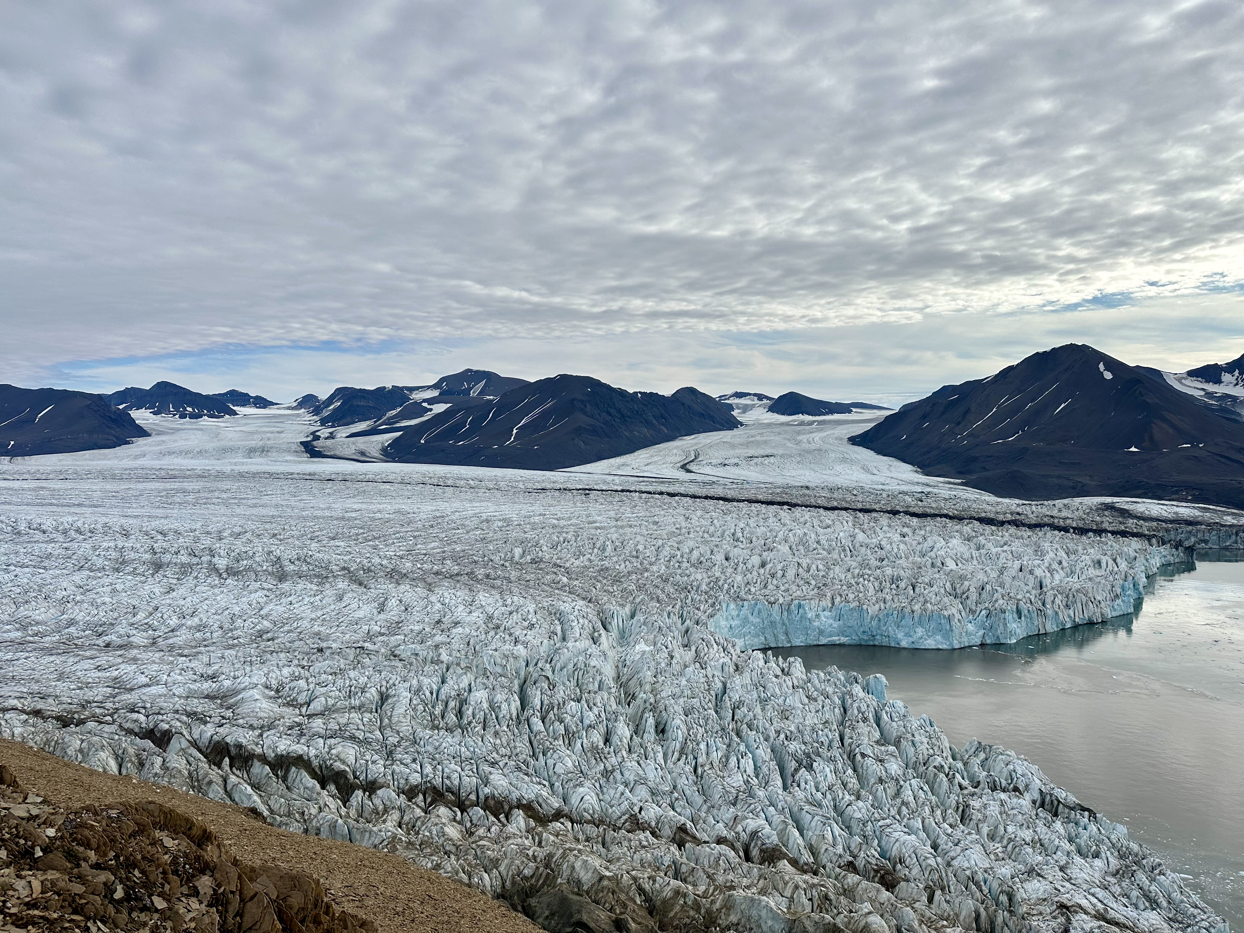 Glacier In Svalbard
