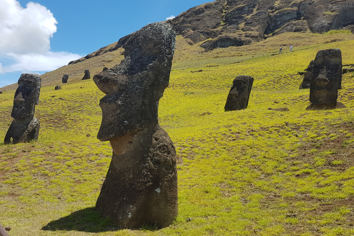 Rano Raraku Moai Easter Island